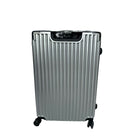 TRAVLR - Valise d'enregistrement légère à coque rigide, 24 po - Argent- Serrure TSA 