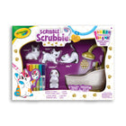 Crayola - Ensemble de jeu Scribble Scrubbies-Inclut 4 figurines Scribble Scrubbie, 1 bain Scrubbie et 6 marqueurs lavables Scribble Scrubbie