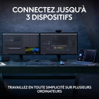 Logitech - MX Keys S Clavier sans fil - Noir-Dimensions: 16,93 po L x 5,18 po H x 0,80 po P