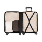 Bugatti - Valise de cabine à coque rigide 21.50po de la collection Cannes - Taupe-Poignée télescopique avec système de verrouillage à plusieurs niveaux