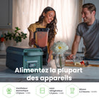 Yoshino - B2000 SST Centrale électrique continue portable à semi-conducteurs de 2000 W-LA SÉCURITÉ AVANT TOUT - Les cellules de batterie à semi-conducteurs Yoshino offrent une tranquillité d'esprit que la concurrence laisse derrière elle , Yoshino possède une certification ETL complète sur toutes ses centrales électriques portables et a été testé en laboratoire américain contre l'emballement thermique (pas de problèmes d'inflammabilité comme les batteries au lithium traditionnelles), ainsi que contre les su