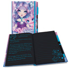 Nebulous Stars - Cahier de notes de luxe à pages noires - Couleurs variées-Couleurs variées (choix de couleur non disponible en ligne)