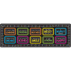 Ashley Productions - The Original Fun Mat - Tapis Coureur - 15 -5" x 47" - Construction de Personnages-Mesures et design : Le tapis de course pour le bâtiment de caractère mesure 15,5 po x 47 po.