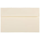 JAM Paper - Enveloppes d'invitation Strathmore A10 - 6 po x 9,5 po - vélin ivoire - paquet de 25 (900849930)- Couleur: Ivoire