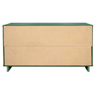 Manhattan Comfort - Granville commode moderne double large de 55,04 po - vert sauge-17,72 po L x 55,04 po l x 31,73 po H