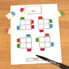 Avery - Ultra Tabs - 1 po x 1½ po Mini Onglets, Repositionnables, Marquables Sur Les Deux Côtés, Couleurs Primaires, Paquet de 80-UltraTabs pour le bureau – Mettez signets et séparations dans les documents importants de vos rapports, examens financiers, présentations, manuels, livrets, documents financiers, correspondance, reliures de budget, et d'autres renseignements pertinents