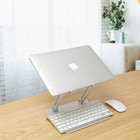 ShoppingAll - Support réglable pour ordinateur portable - Argent-Couleur Argent