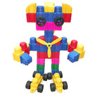 Snapo Jr. - Kit de construction Mega Builders - 125 pièces-Niveaux Prématernelle