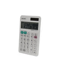 Sharp - EL377W - Calculatrice commerciale de poche à 10 chiffres - Blanche-Solaire et à pile