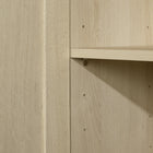 South Shore - Essence - Armoire de rangement avec 2 portes - Chêne blanchi-Fabriqué au: Canada