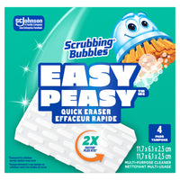 Scrubbing Bubbles - Easy Peasy Effaceur rapide-Élimine sans effort les taches courantes de la salle de bain (maquillage, dentifrice, résidus de savon)