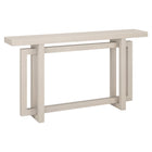 Hudson&Canal - Console Breslow 55" L - Aulne Blanc-Un design transitionnel moderne pour votre entrée, votre salon, votre bureau et plus encore