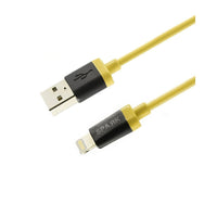 Spark Electronics - Câble de synchronisation Apple Lightning à 8 broches à USB, certifié MFI, de qualité supérieure, jaune-Câble MFI Lightning, certifié Apple. Compatible à 100 %, aucun message d’avertissement