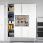 Prepac - Armoire de rangement étroite HangUps de 15 po - blanc-Livré prêt à assembler et comprend un livret d'instructions pour un assemblage facile