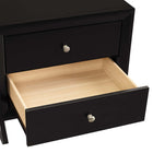Modway - Providence Table de chevet ou table d’appoint, Cappuccino-Construction en caoutchouc et MDF