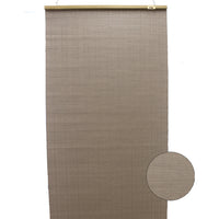 My Home My Living Woven Paper Hanging Room Divider - 2.5" W x 6" L - Espresso-Measurements:  2.5' wide x 6' length