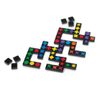 Mindware - Jeu de société Qwirkle - maternelle à 6e année-Offre la simplicité d'un jeu d'appariage de couleurs et de formes, mais requiert des manoeuvres tactiques et une stratégie bien planifiée.