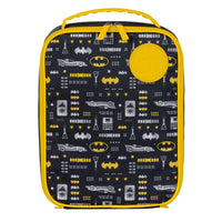 b.box - Sac à lunch isotherme flexible - Batman-Les côtés flexibles permettent de combiner davantage de vos repas préférés (y compris la boîte à lunch et la boîte à goûter ensemble !)