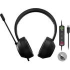 Adesso - Xtream P7 Casque USB-C supra-auriculaire avec commandes intégrées, micro rétractable et fonction Coplit key - noir-Commandes intégrées et touche Coplit pour une utilisation facile