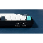 Keychron - Q6 Max RGB Wireless Mechanical Keyboard - Brown Switch - Full-size Layout with Knob - Shell White-Performance puissante : Équipé d'une puce ARM Cortex-M4 puissante et taux d'interrogation de 1000 Hz, le Q6 Max offre une réactivité fulgurante pour les jeux et les tâches de productivité.
