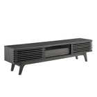 Modway - Render 70 po Meuble TV, Fusain-Meuble TV 70 po style milieu du siècle