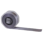 JAM Paper - Ruban de satin double face - 1 1/2" l x 25 m - Argent-Taille : 1,5 po x 25 mètres