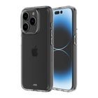 AXS - ULTRA CLEAR Étui testé contre les chutes pour Apple iPhone 15 Pro Max - Transparent-Protection anti-UV pour afficher clairement le design original de votre cellulaire