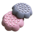 Dexypaws - Mangeoire lente Flower - Gris-Passe au lave-vaisselle