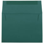 JAM Paper - Enveloppes d'invitation A7 Premium - 5 1/4 x 7 1/4 - vert sarcelle - Paquet de 100-Ces enveloppes sont parfaites pour envoyer des invitations, des cartes de voeux, des RSVP, des cartes de remerciement, des cadeaux d'anniversaire, des remises de diplômes, des vacances et plus encore