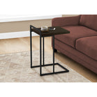Monarch Specialties - 3635 Table D'Appoint - 25 po H/Espresso/Metal Noir-2