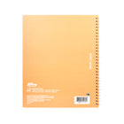 Hilroy - Cahier Avocat - 160 Pages - 10-1/2 po H x 8-5/8 po l, Orange-Reliure à spirale argentée