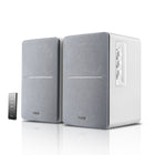 Edifier - R1280T Enceintes de bibliothèque alimentées par batterie de style technologique - Blanc-Un son de qualité studio avec une unité de basses de 4" et des tweeters à dôme en soie de 13 mm fournissent le punch dont vous avez besoin pour produire un son de qualité supérieure