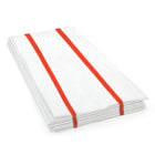 Cascades PRO Tuff-Job Chiffons antimicrobiens pour services alimentaires - Pliure 1/4 - Blanc - Paquet de 150-Conçu pour un essuyage et un nettoyage de moyens à intenses