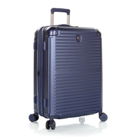 Heys - Cruze Valise 26 pouces-Fabriquée à 100 % en polycarbonate léger avec une élégante texture métallique mate