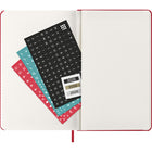 Moleskine - 2026 Classic 12 mois couverture rigide agenda semainier - 5 po x 8.25 po - rouge écarlate-Pochette Intérieure À Soufflet Assortie