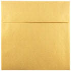 JAM Paper Enveloppes d'invitation carrées métalliques 6 x 6 po - Stardream Gold - paquet de 25-Couleur : Stardream doré.