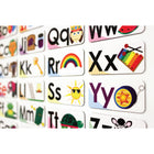 Ashley Productions - ASH40006-3 Mots illustrés ABC aimantés recto verso - 27 par ensemble - 3 ensembles-Mesures de 1 po x 2 po