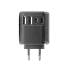 LOGiiX - World Traveler XL 30W Adaptateur de Voyage - Noir-Dispose d'un port d'alimentation USB-C de 30W à chargement rapide, de 2 ports USB-C et de 2 ports USB-A
