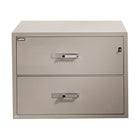 Gardex – Classeur latéral à 2 tiroirs, résistant au feu, 29 haut. x 38 3/4 larg. x 23 1/2 prof. (po), beige (GXGL-402-BE)-Classeur latéral à 2 tiroirs, résistant au feu, certifié UL, 38 3/4 po de largeur, format légal ou lettre