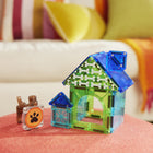 Magna-Tiles - Ensemble de construction magnétique Niche pour chien 13 pièces-Ce qui le rend unique: L’ensemble Niche pour chien de 13 pièces MAGNA-TILES est conçu de manière unique avec des pièces microMAGS et une charmante figurine de chien, permettant aux enfants de créer et de décorer une maison confortable pour leur ami à quatre pattes tout en inspirant un jeu imaginatif et amusant