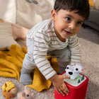 tonies - My First tonies : Farm Set - ensemble de 3 pièces (Français)-Profiter d’une conception douce et compressible adaptée aux petites mains pour encourager l’exploration sensorielle