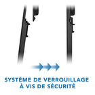 Mount-It! – Support mural inclinable et pivotant pour téléviseur ACL/DEL/plasma de 32 po à 55 po (MI-3990)-Mouvement intégral : Inclinaison, pivot et rotation