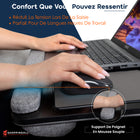 ShoppingAll - Bureau Portatif Avec Coussin – Convient Aux Ordinateurs Portables Jusqu’à 17 Pouces – Noir-6