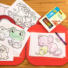 Crayola - Crayons de couleur lavables avec prise trépied, 8/boîte, paquet de 8-7