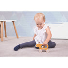 Bigjigs Toys - Ours à pousser-Oreilles en feutre doux