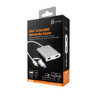 j5Create - Adaptateur multi-moniteur USB-C vers double HDMI - Argent-4 modes d'affichage : Miroir, Étendu, Primaire ou Rotation*
*Mode rotation uniquement disponible sur les ordinateurs Windows