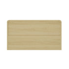 Manhattan Comfort - Grace commode double moderne 60" - chêne naturel et noir-Assemblage à domicile requis Tout le matériel inclus