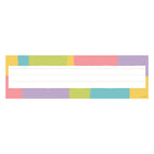 TREND enterprises, Inc - plaques signalétiques, thème empreintes de Rayures joyeuses - 7,3 x 24,1 cm - paquet de 36-Égayez votre salle de classe et reconnaissez chaque élève avec des plaques signalétiques polyvalentes et unilatérales