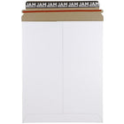 JAM Paper - Enveloppes d'expédition pour photos rigides autocollantes, 9 x 11 1/2 po, blanc, 10/pqt-Taille : 6 x 8 po