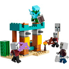 LEGO - Minecraft La patrouille du désert Illager - 105 pièces-Comprend 3 villageois et un personnage héros avec une variété d'accessoires authentiques